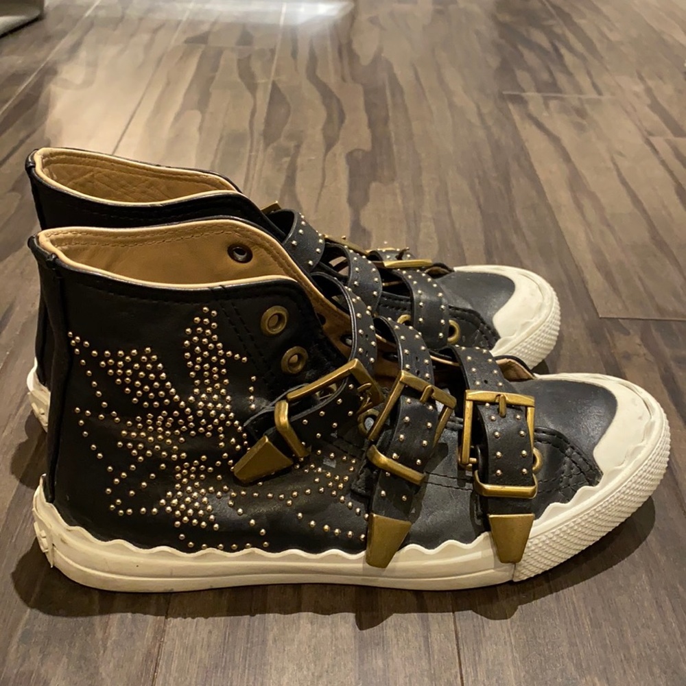 Chloe studded sneakers